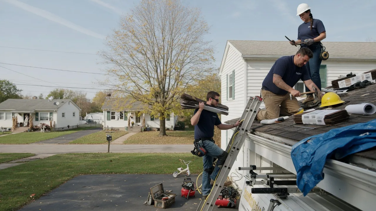 Local Roofing Contractors in Danvers, IL near me